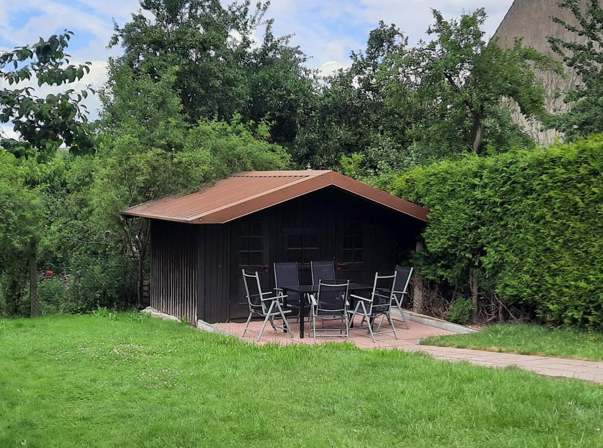 Ferienwohnung Kopold "Im Alten Schulhaus" Pottmes Esterno foto